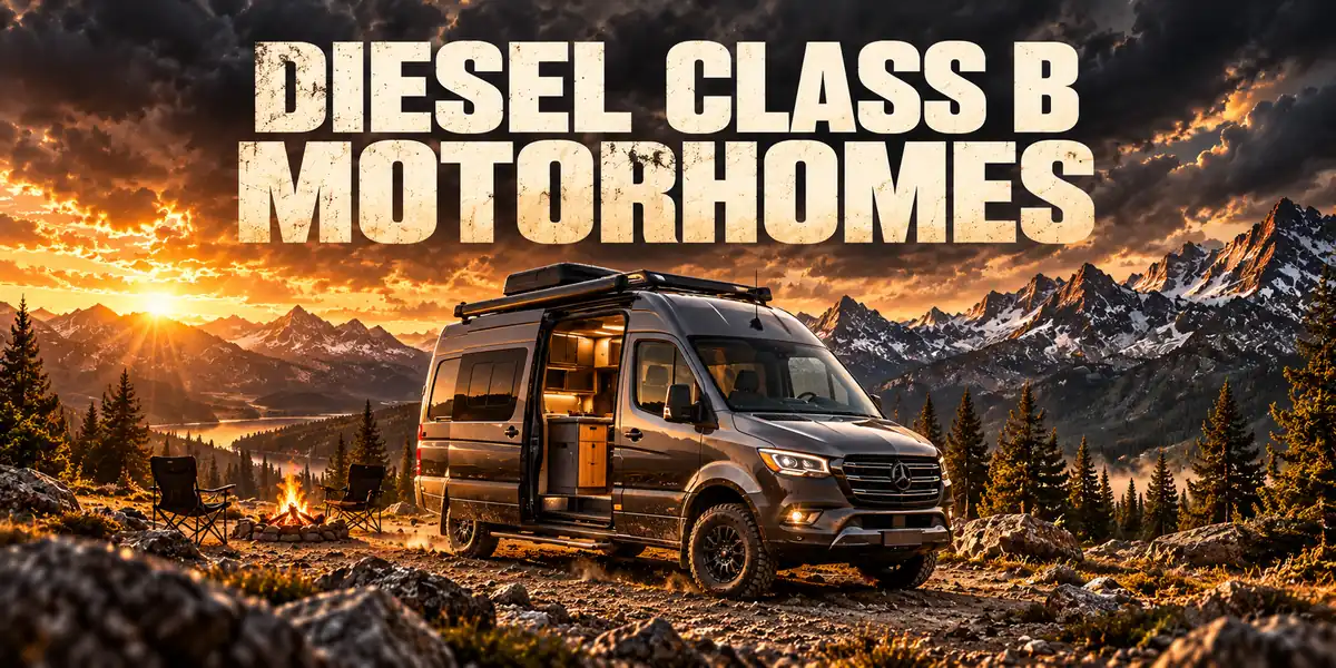 Diesel Class B Motorhomes — motorhomes & rvs guide