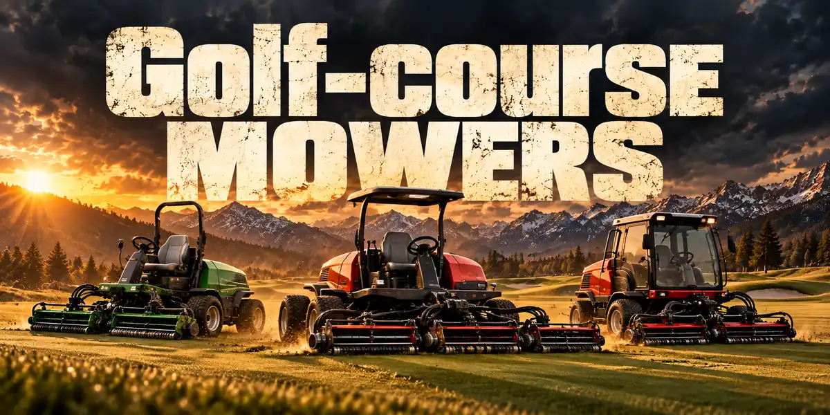 Golf Course Mowers — mowers & grounds equipment guide