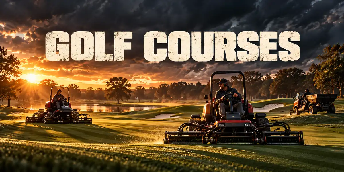 Golf Courses — mowers & grounds equipment guide
