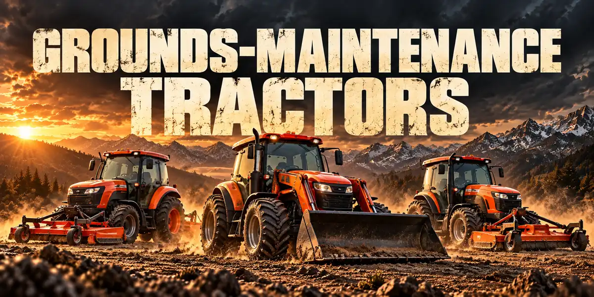 Grounds Maintenance Tractors — mowers & grounds equipment guide