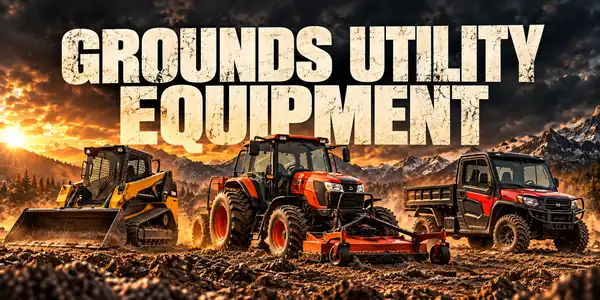 Grounds Utility Equipment — mowers & grounds equipment guide