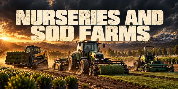 Nurseries And Sod Farms — mowers & grounds equipment guide