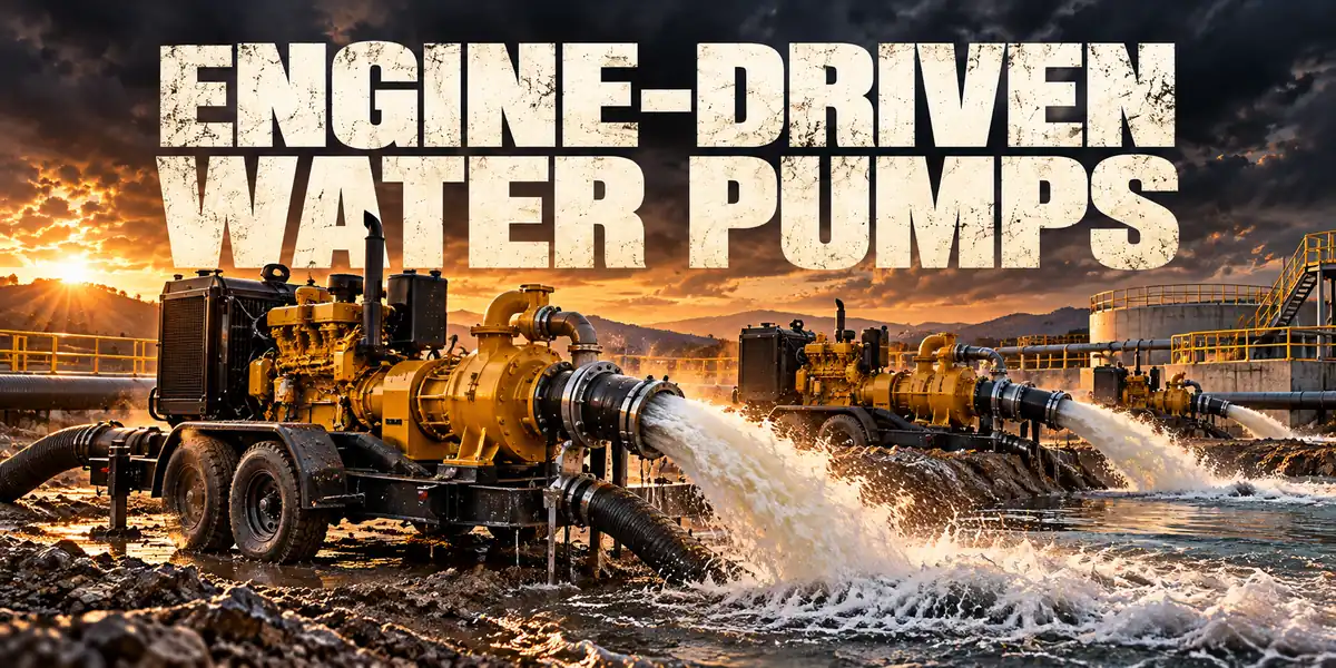 Engine Driven Water Pumps — pumps & industrial equipment guide
