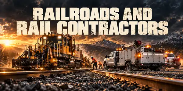 Railroads And Rail Contractors — pumps & industrial equipment guide