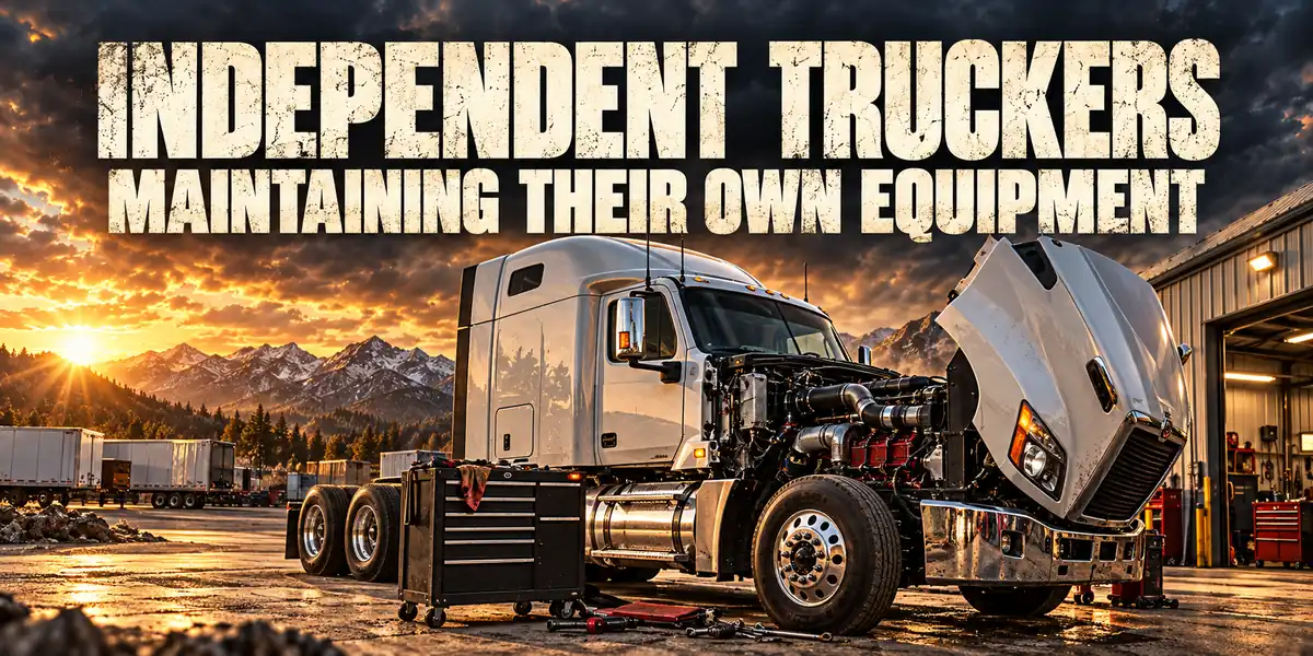 Independent Truckers Maintaining Their Own Equipment — semi trucks guide