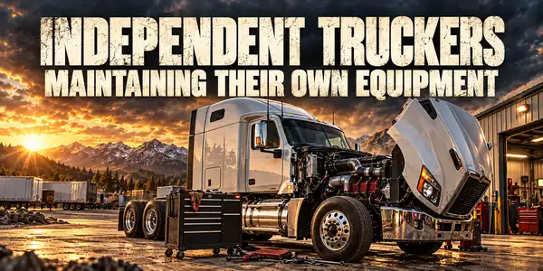 Independent Truckers Maintaining Their Own Equipment — semi trucks guide