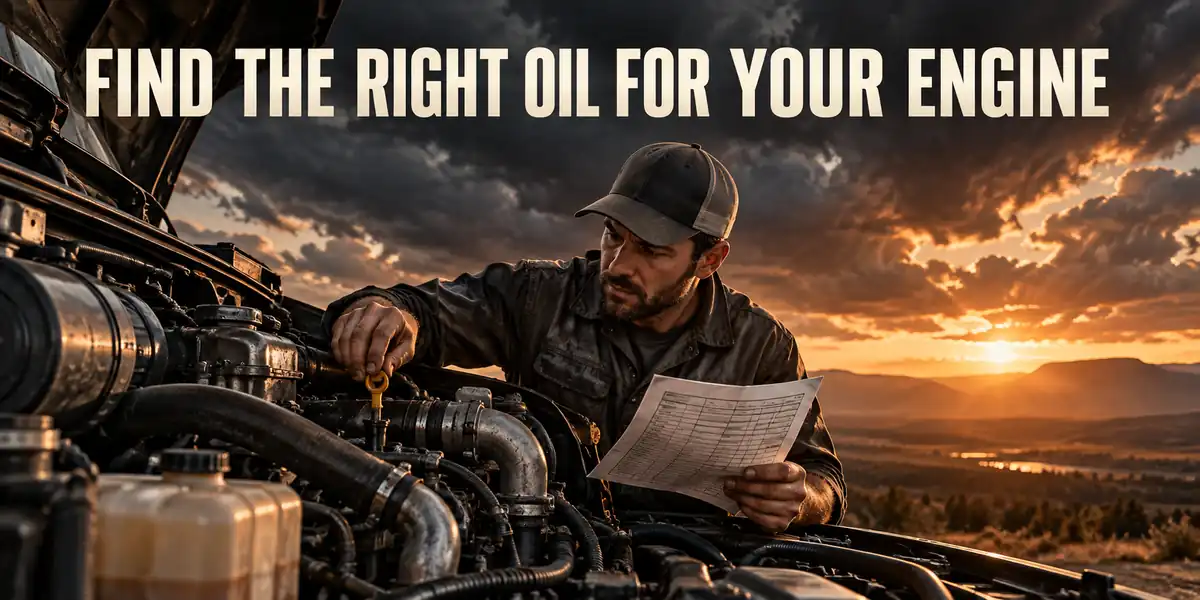 Find The Right Oil For Your Engine — diesel maintenance guides guide
