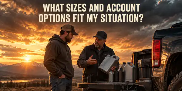 What Sizes And Account Options Fit My Situation — diesel maintenance guides guide