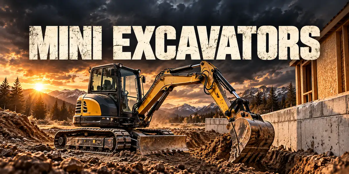 Mini Excavators — skid steers & compact equipment guide