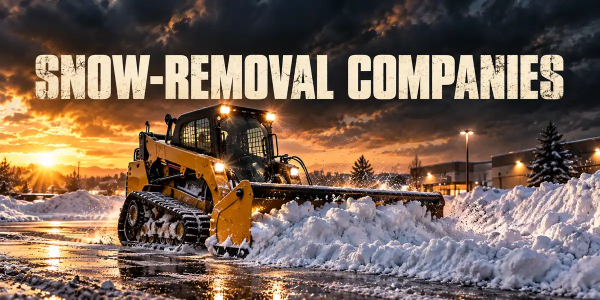 Snow Removal Companies — skid steers & compact equipment guide